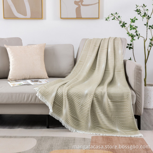 Boho -Decken für das Bett
